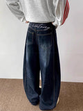 STORESDE New Men's American Goth Letter Printed Baggy Denim Pantalones Spring Y2K Streetwear Straight Jeans Hip Hop Fashion Jean Trousers
