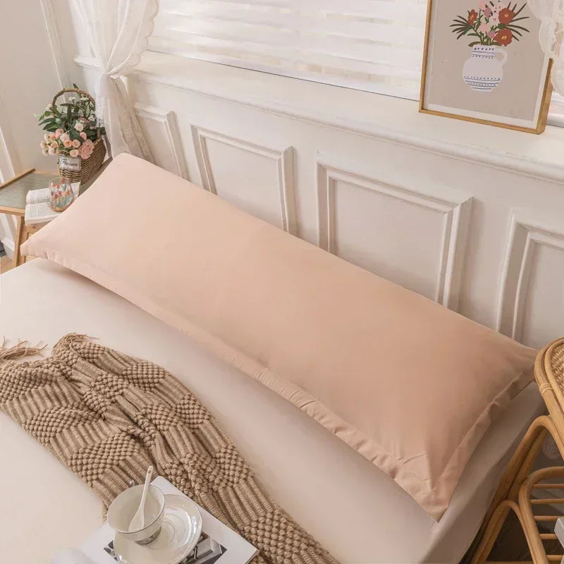 STORESDE Rectangle Pillowcase Lace Style Pillows Cover 48x120/150/180cm Cushion Cover Long Pillow Cases Home Pillowslip Funda Cojin