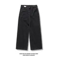 STORESDE American Fashion Trend Joker Pattern Embroidered Loose Jeans Women Street Y2K New Hip Hop Oversized Wide-leg Pants Unisex Jeans