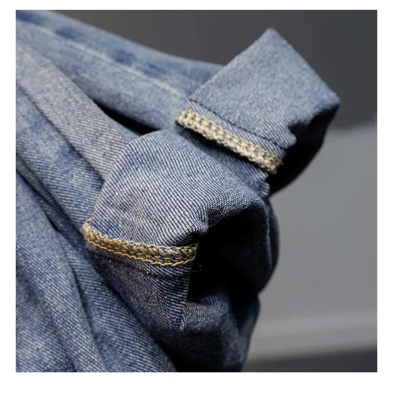 STORESDE Men's Loose Straight Leg Jeans 2026 New Style Casual Comfortable Men's Denim Trousers Fashionable Male Fashion