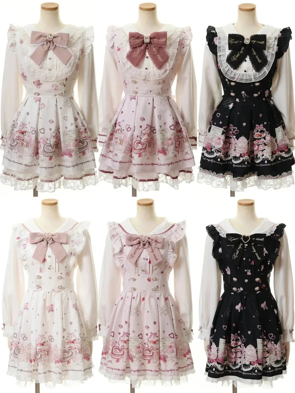 STORESDE Harajuku Sweet Bow Black Plaid Dresses All-match Slim Fit Kawaii Lolita Dress for Women Autumn New Long Sleeve Vestidos De Mujer
