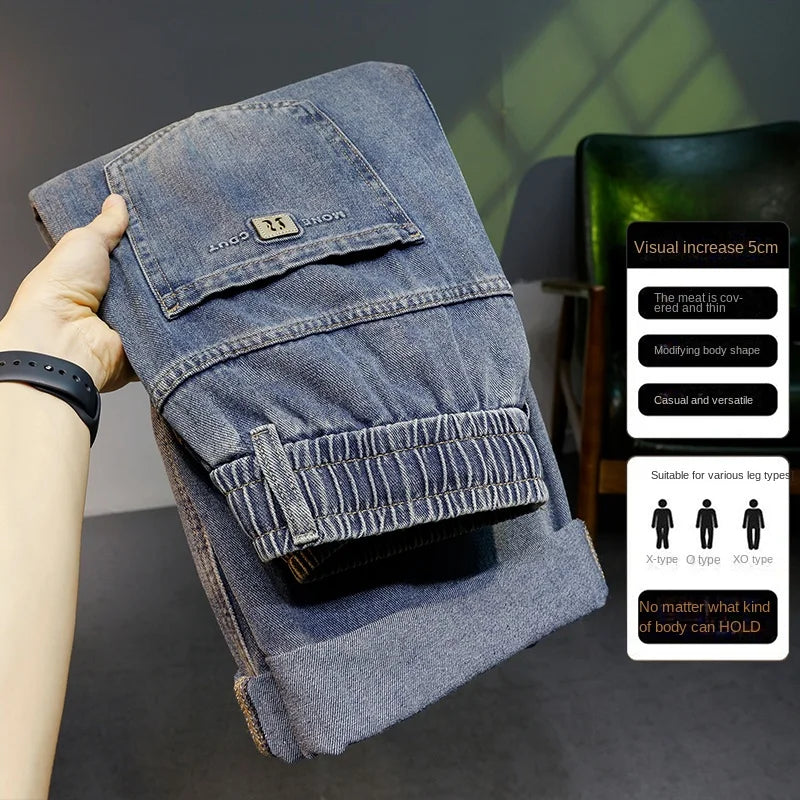 STORESDE Men's Loose Straight Leg Jeans 2026 New Style Casual Comfortable Men's Denim Trousers Fashionable Male Fashion