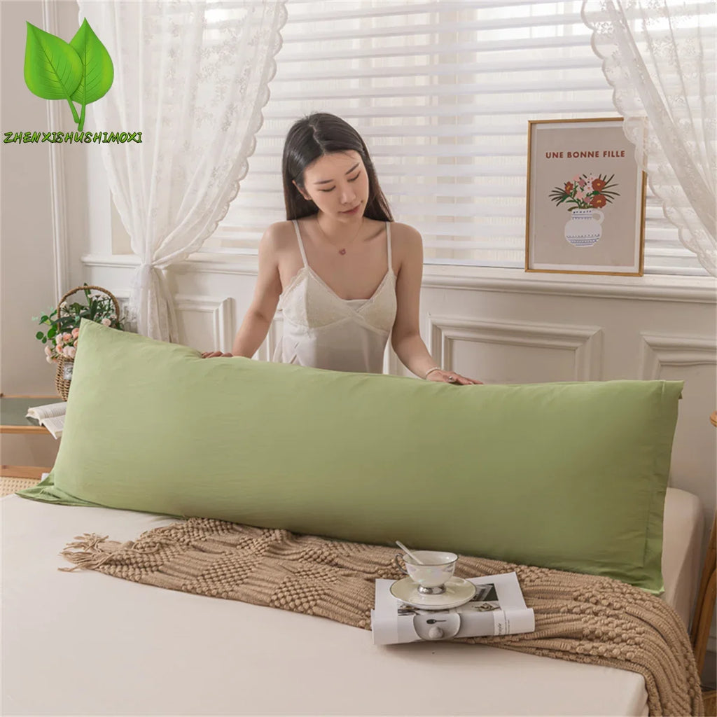 STORESDE Rectangle Pillowcase Lace Style Pillows Cover 48x120/150/180cm Cushion Cover Long Pillow Cases Home Pillowslip Funda Cojin