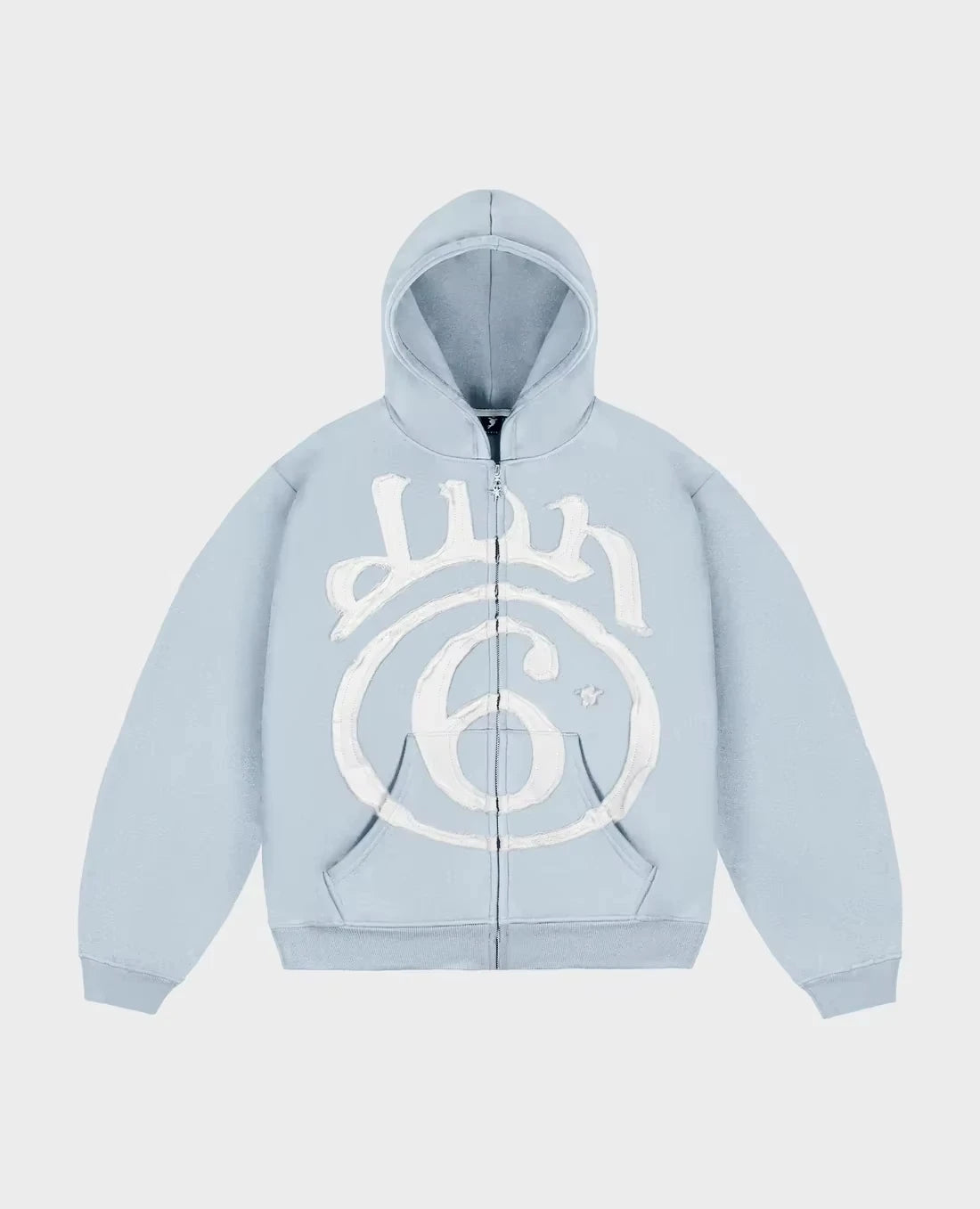 STORESDE Korean Fashion Simple Blue Double-Sided Oversized Zipper Hoodie Women Y2K New Harajuku Gothic Casual Joker Couple Street Wear