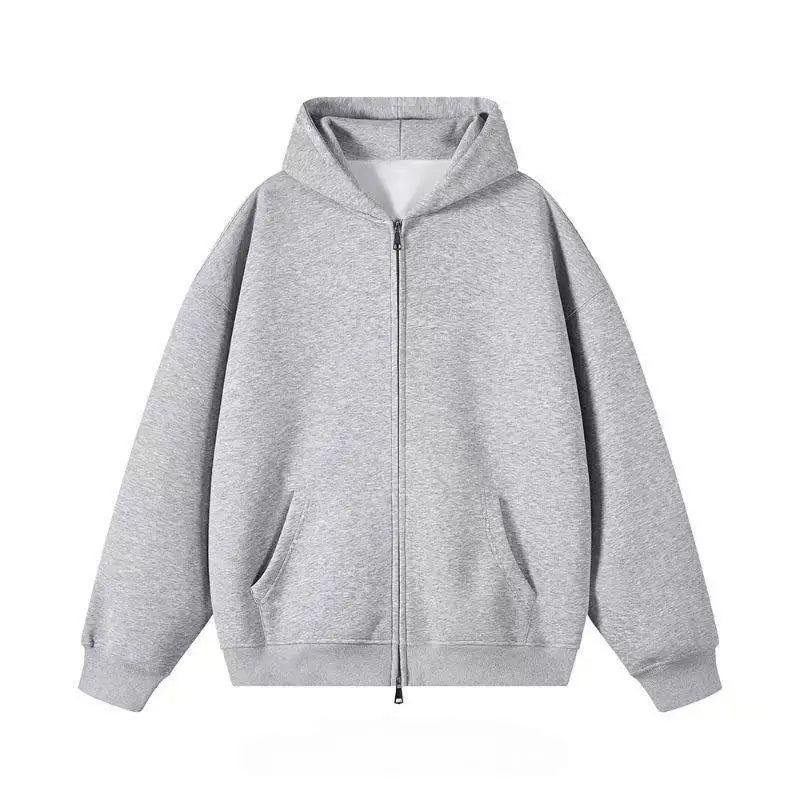 STORESDE Women Grey Angel Wing Embroidered Hoodie Cute Kawaii Pullover Sweatshirt Wing Decoration Back Y2K Street Harajuku Loose Pullover