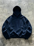 STORESDE 2026 New Style Men's Cut-Out Fashion Loose Hoodie - Long Sleeve and Fleece - Casual Outdoor Sweatshirt