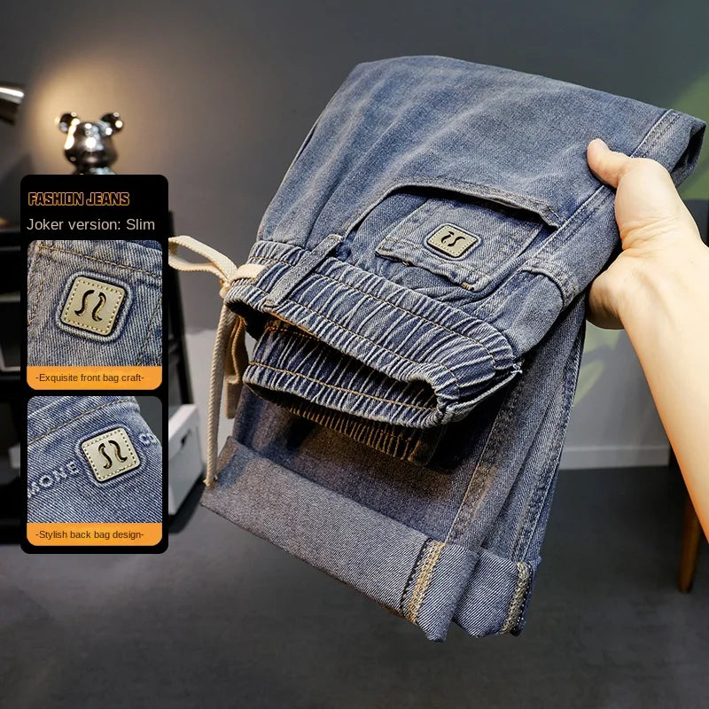 STORESDE Men's Loose Straight Leg Jeans 2026 New Style Casual Comfortable Men's Denim Trousers Fashionable Male Fashion