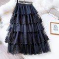 STORESDE 2026 New Spring Fashion Women Skirts Women Lace Skirts Long Lace Skirt Women Fashion Clothing K68