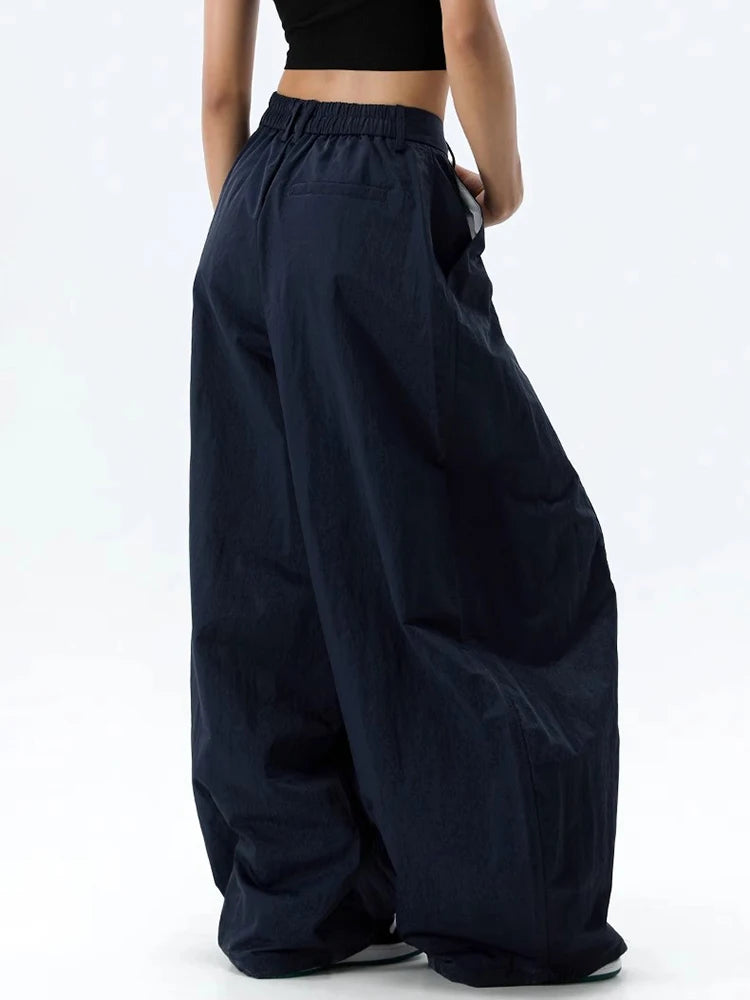 STORESDE High Waist Women Casual Pants Straight Office Ladies Korean Fashion Trousers Loose Female Pants New 2025