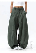STORESDE High Waist Women Casual Pants Straight Office Ladies Korean Fashion Trousers Loose Female Pants New 2025