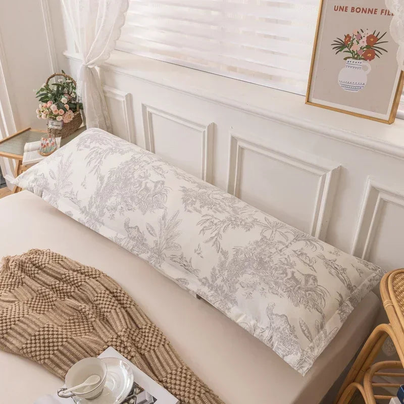 STORESDE Rectangle Pillowcase Lace Style Pillows Cover 48x120/150/180cm Cushion Cover Long Pillow Cases Home Pillowslip Funda Cojin