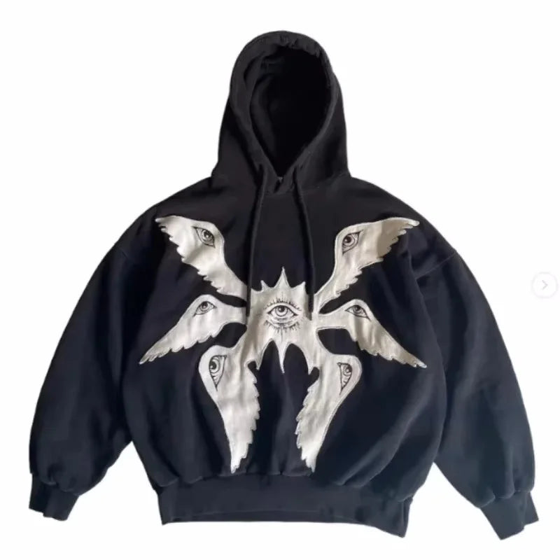STORESDE 2025 American Retro Y2K New Fashion Men Clothing Street Hip Hop Gothic Harajuku Oversize couple street Joker Jacket Tops