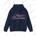 STORESDE Harajuku hooded sweatshirt aesthetically pleasing fashionable unique streetwear letter print American retro everyday casual tops