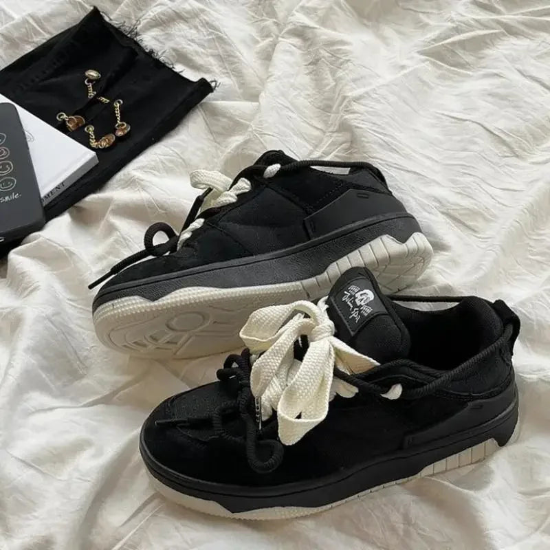 STORESDE 2026 Sneakers Women Shoes Sports Designer Woman Vulcanized Shoes Sneakers Mesh Spring Autumn Lace Up Ladies