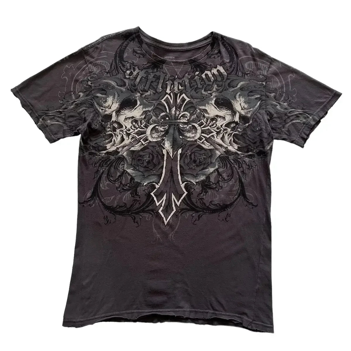 STORESDE American New Retro Trend Printed Long Sleeve 90s Street Hip-Hop Harajuku T-shirt Men Fashion Gothic Casual Pure Cotton Loose Top