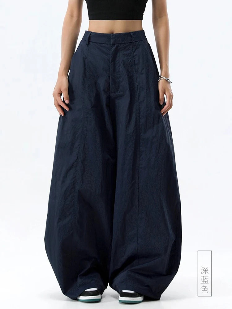 STORESDE High Waist Women Casual Pants Straight Office Ladies Korean Fashion Trousers Loose Female Pants New 2025