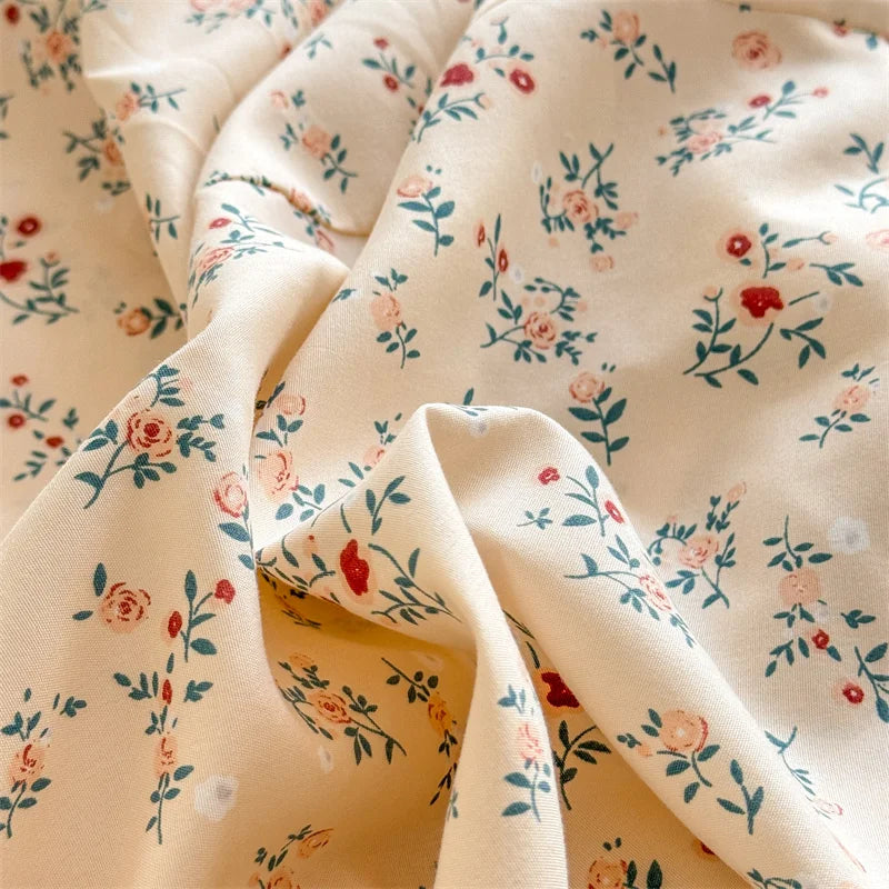 STORESDE Bonenjoy Elastic Fitted Sheet Floral Style Bedsheet Soft Bed Cover Home Bed Linen Sheets drap de lit (Pillowcase Need Order)